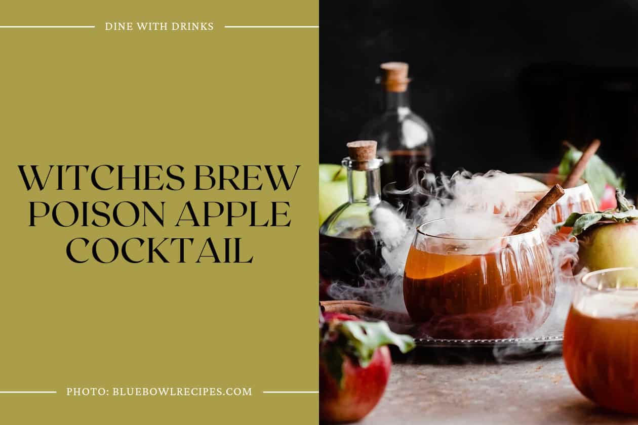 Witches Brew Poison Apple Cocktail