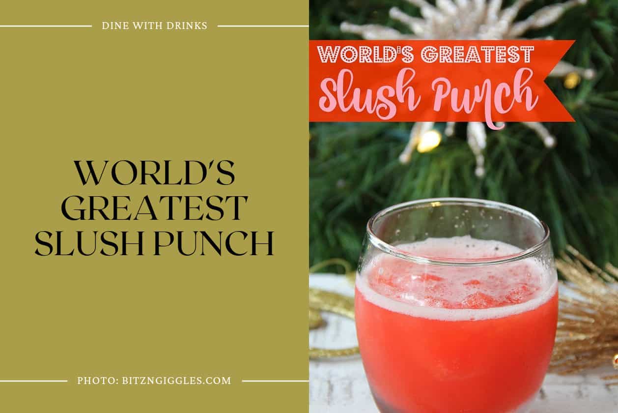 World's Greatest Slush Punch