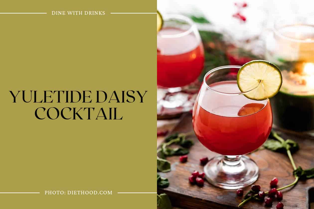 Yuletide Daisy Cocktail