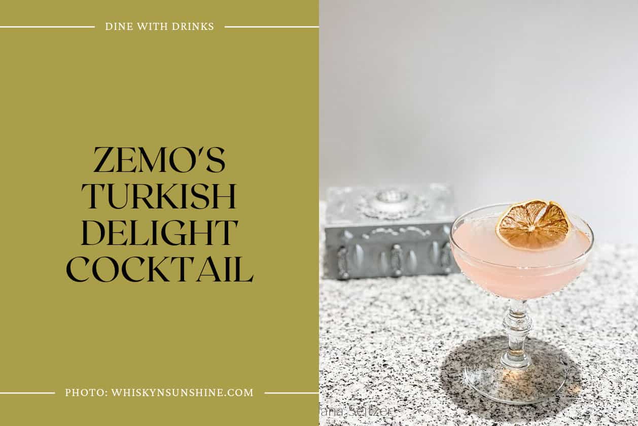 Zemo's Turkish Delight Cocktail