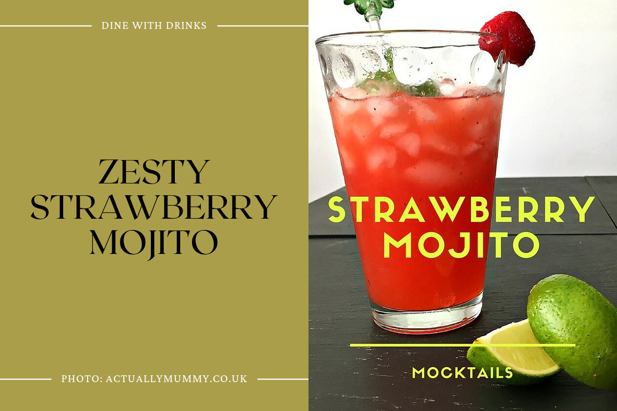 Zesty Strawberry Mojito