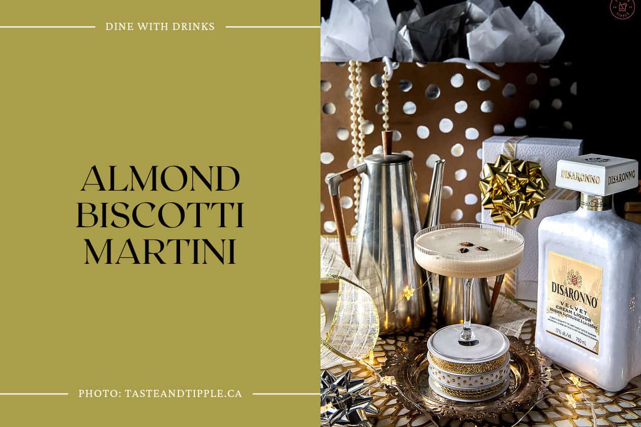 Almond Biscotti Martini