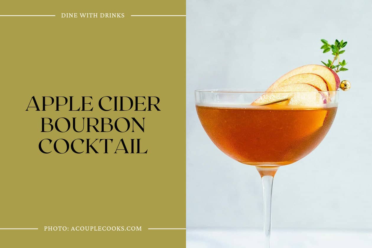 Apple Cider Bourbon Cocktail