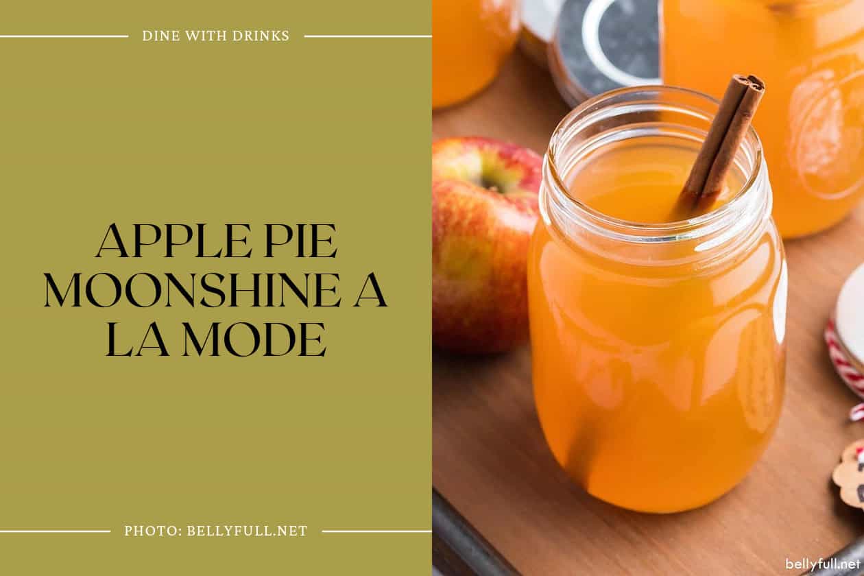 Apple Pie Moonshine A La Mode
