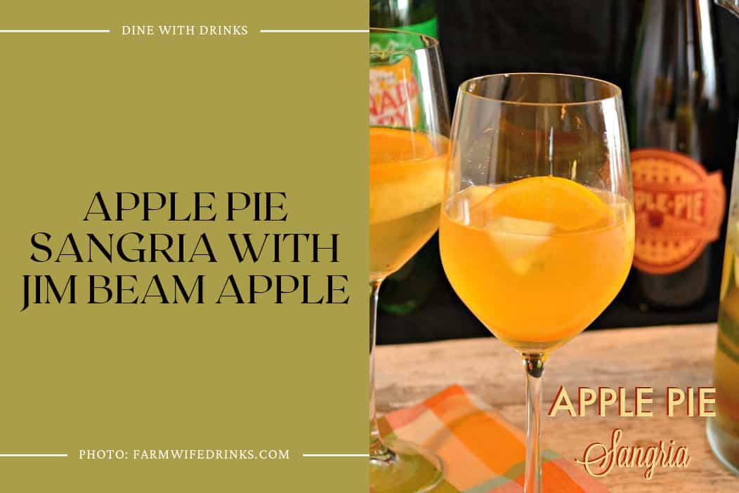 Apple Pie Sangria With Jim Beam Apple