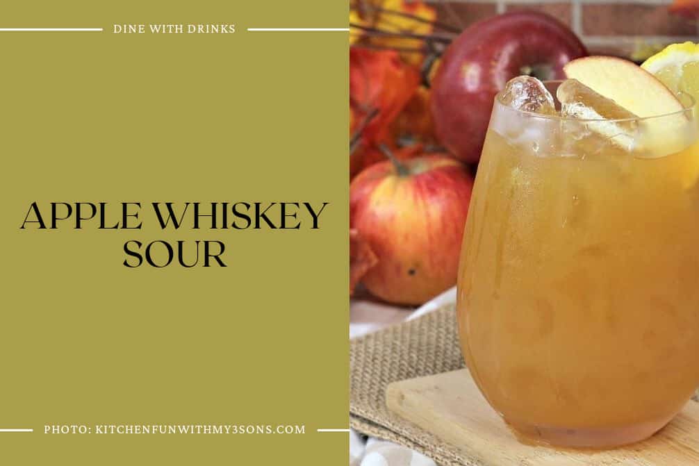 Apple Whiskey Sour