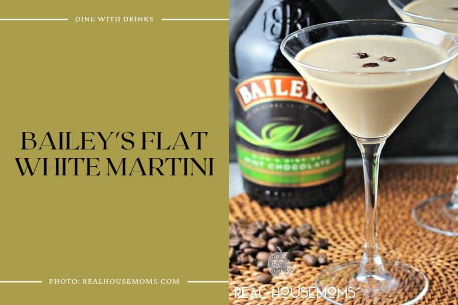 Bailey's Flat White Martini
