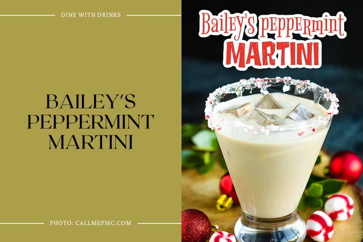 Bailey's Peppermint Martini