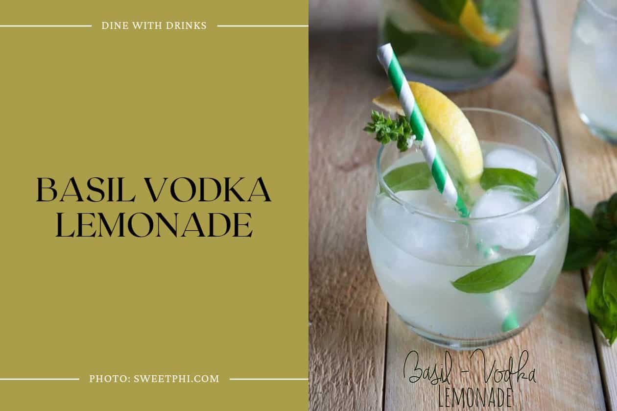 Basil Vodka Lemonade