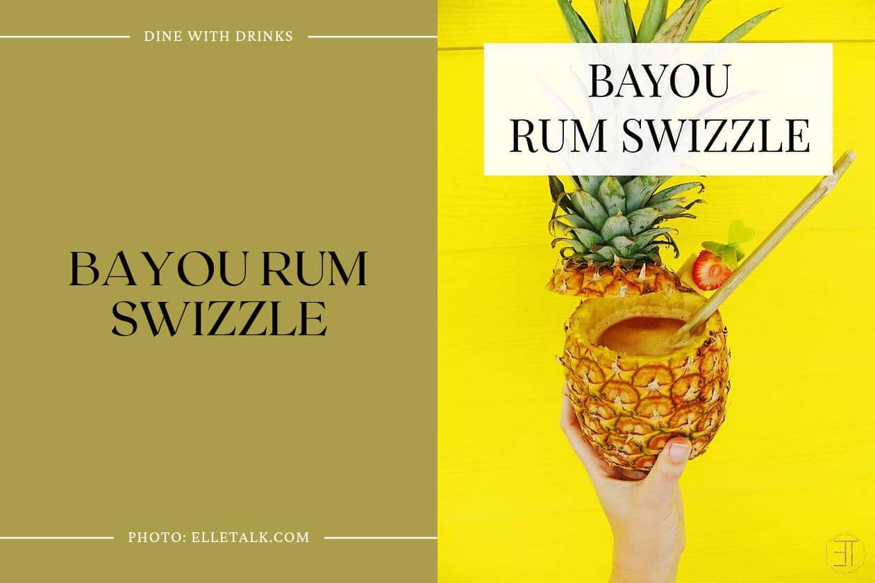 Bayou Rum Swizzle