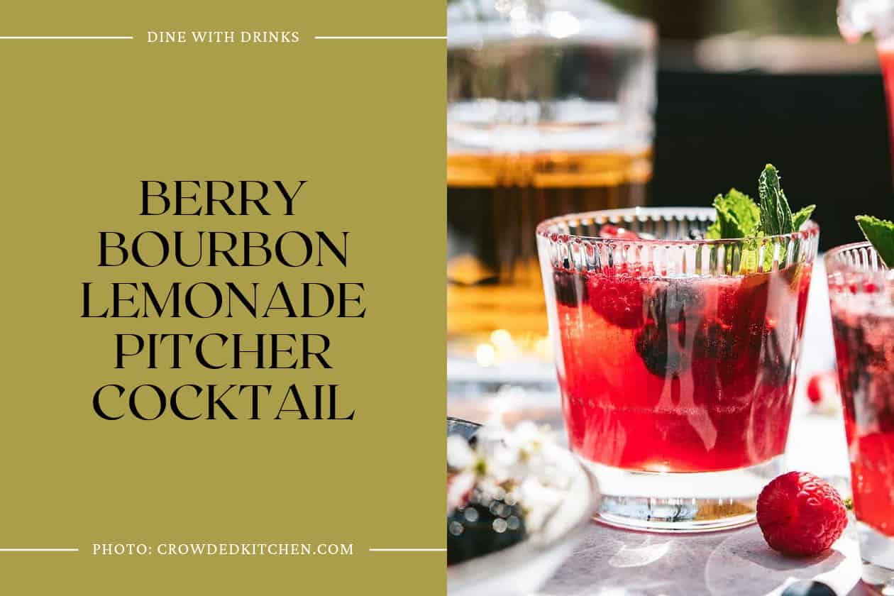 Berry Bourbon Lemonade Pitcher Cocktail