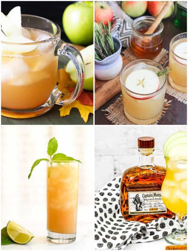 12 Apple Juice Cocktails To Shake Up Your Happy Hour!