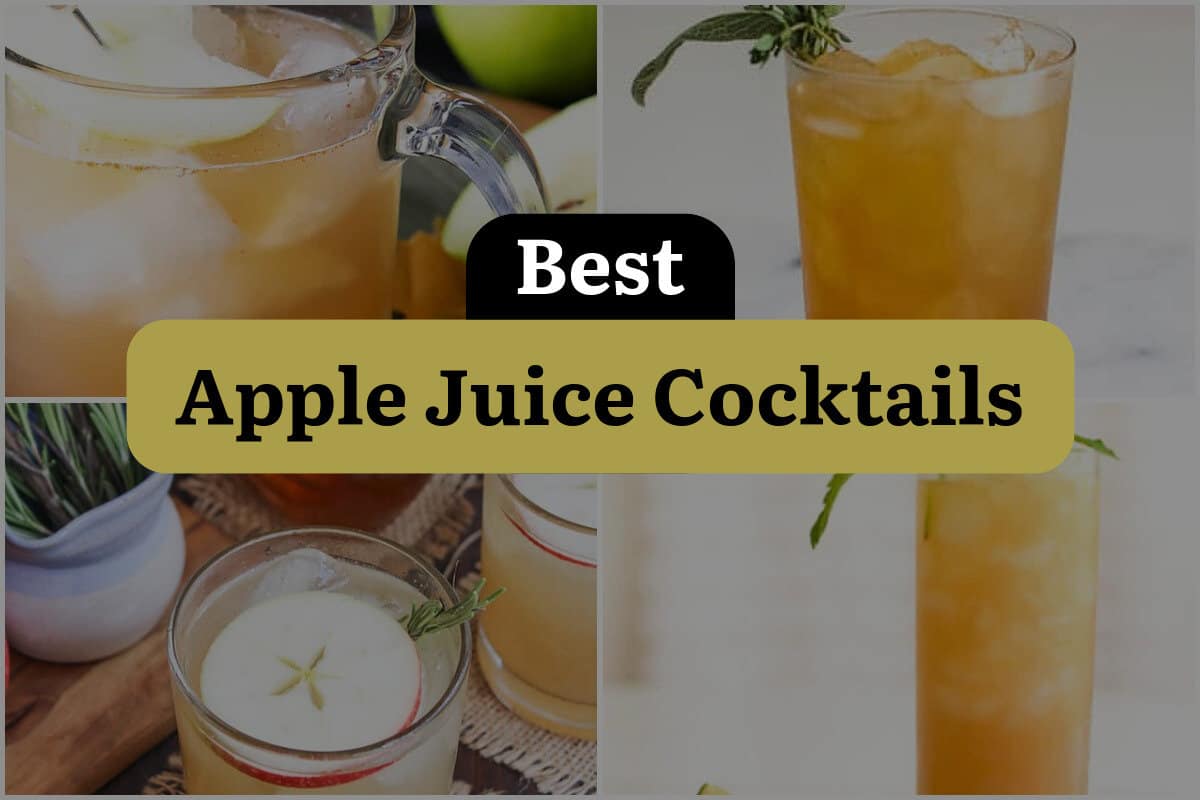 12 Best Apple Juice Cocktails
