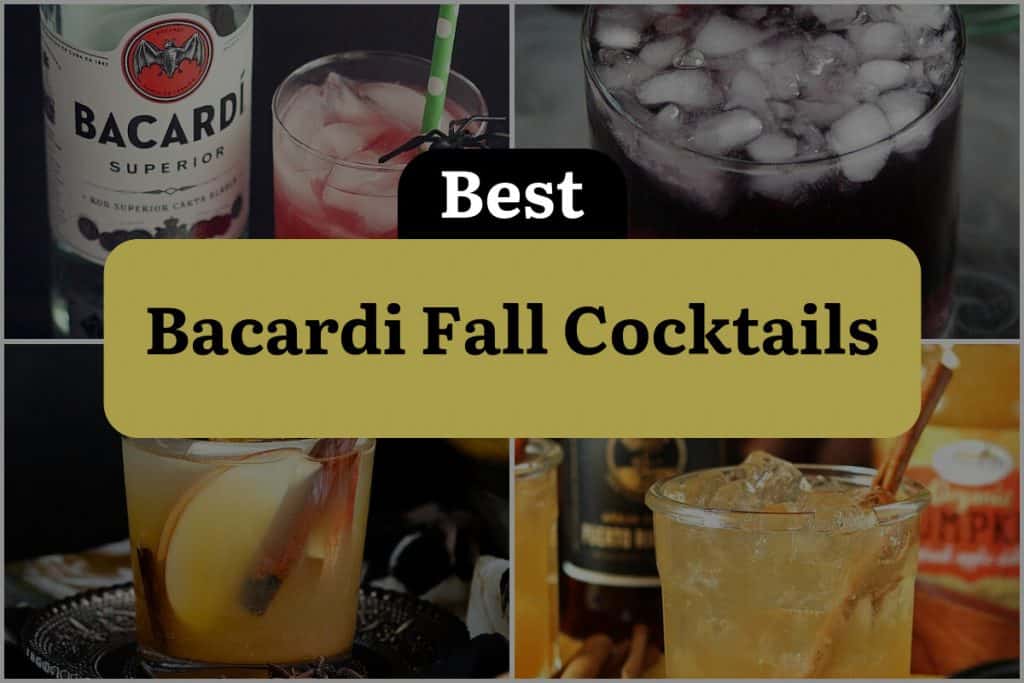 7 Bacardi Fall Cocktails That&amp;#39;ll Warm Your Soul | DineWithDrinks