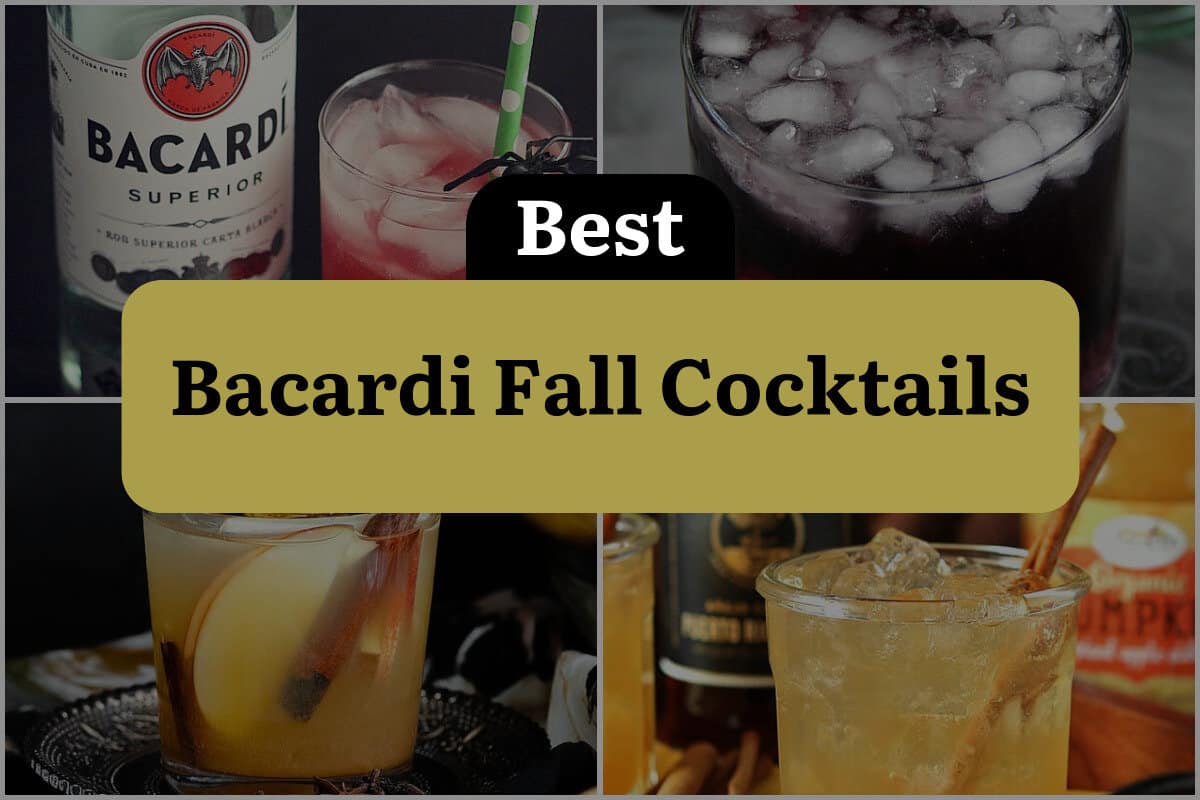7 Best Bacardi Fall Cocktails