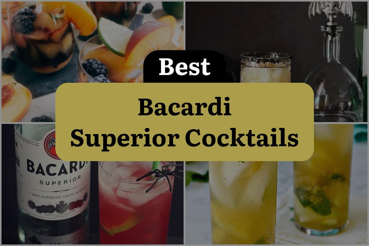 8 Best Bacardi Superior Cocktails