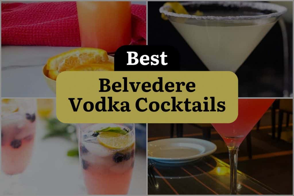 5 Belvedere Vodka Cocktails that will Shake up Your Night! DineWithDrinks