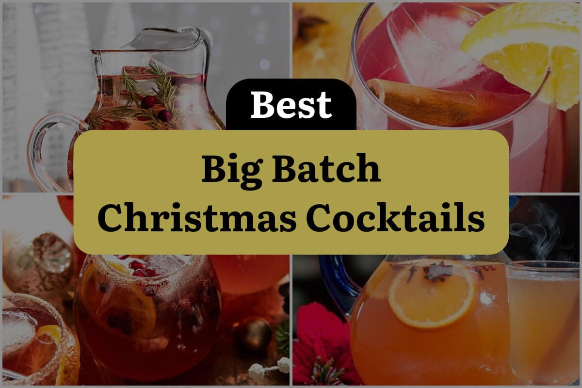 24 Best Big Batch Christmas Cocktails