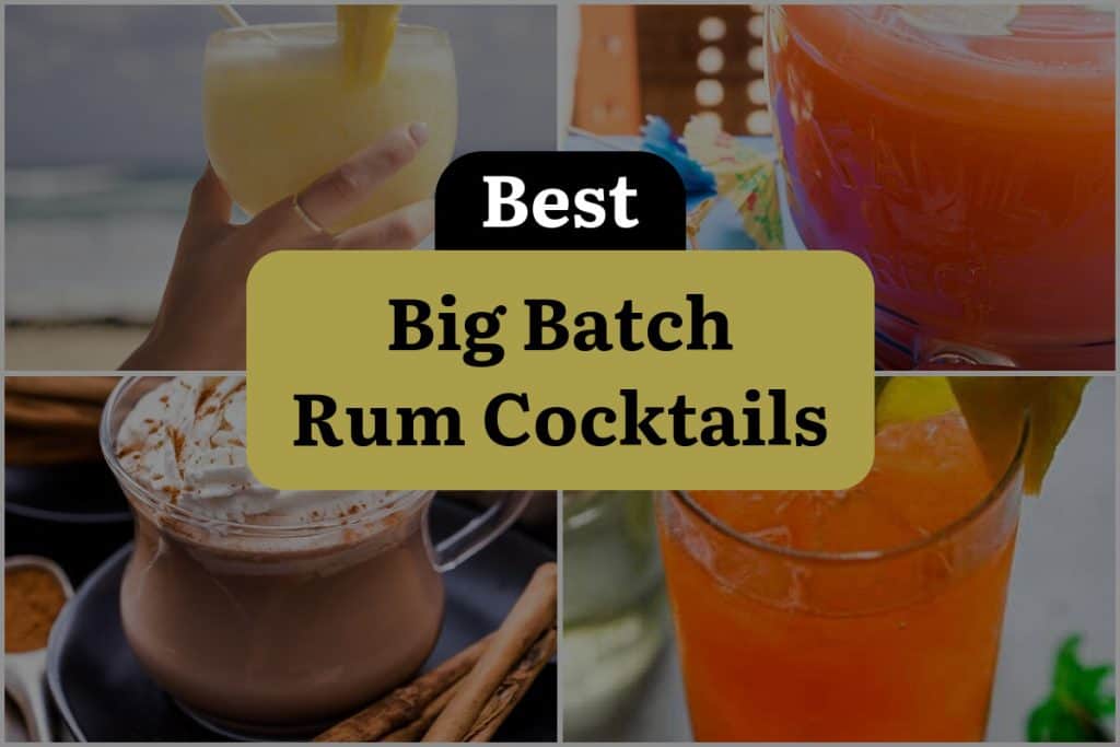 20 Big Batch Rum Cocktails to Shake Up Your Next Party! DineWithDrinks
