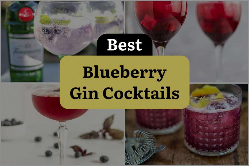 17 Blueberry Gin Cocktails That Will Blow Your Mind! DineWithDrinks