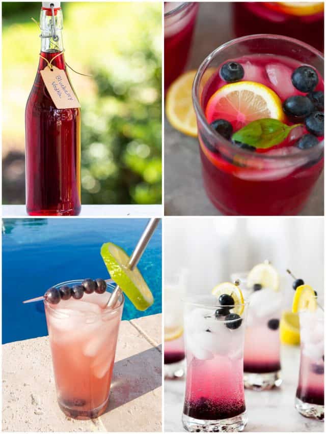 26 Blueberry Vodka Cocktails That Are Berrylicious And Boozy!