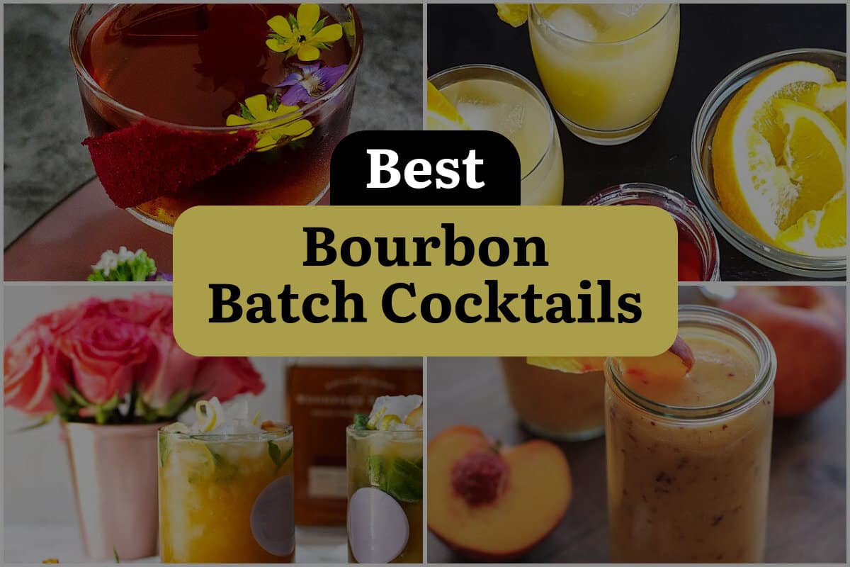 25 Best Bourbon Batch Cocktails