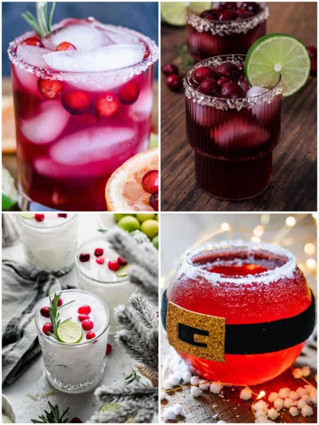 26 Christmas Margarita Cocktails To Jingle Your Bells With!