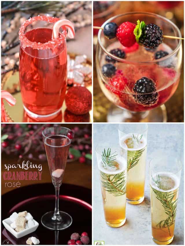 26 Christmas Sparkling Wine Cocktails To Jingle Your Bells