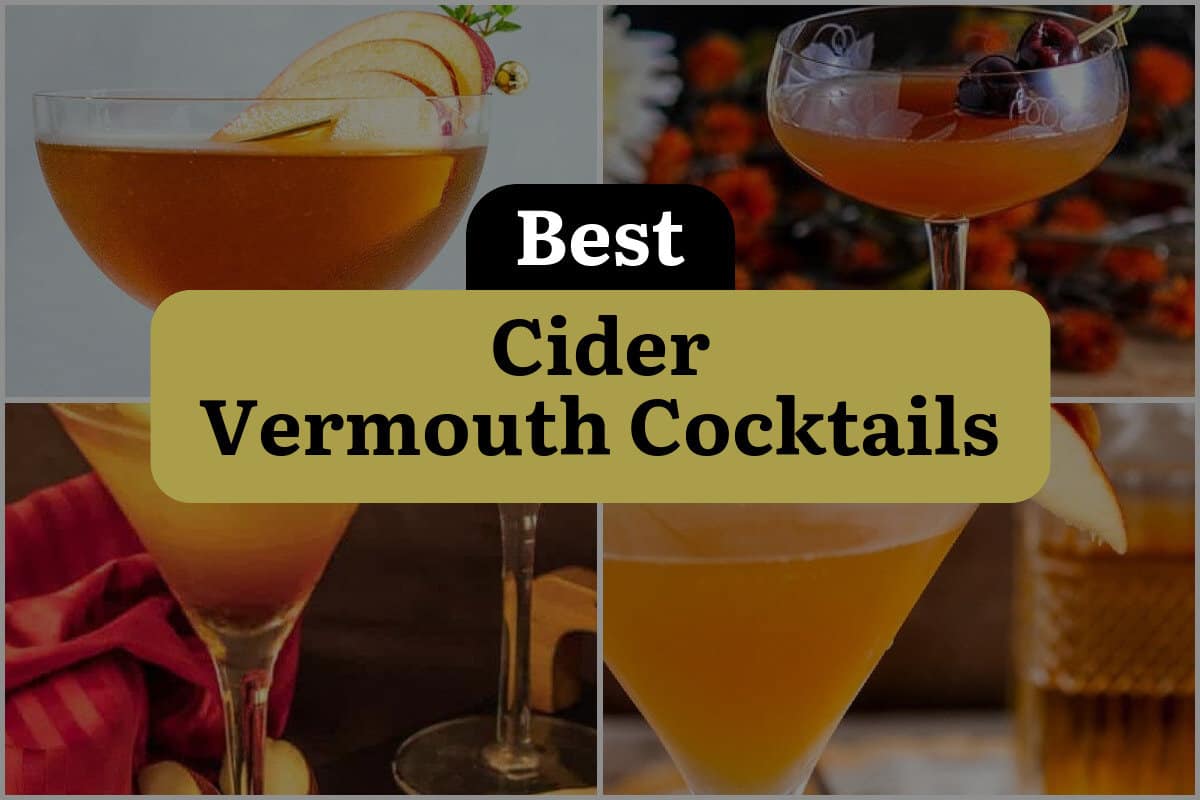 5 Best Cider Vermouth Cocktails