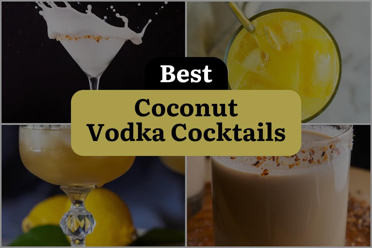 16 Best Coconut Vodka Cocktails