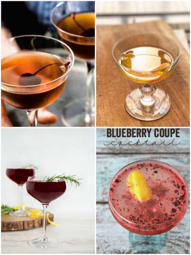17 Coupe Cocktails To Shake Up Your Next Happy Hour!