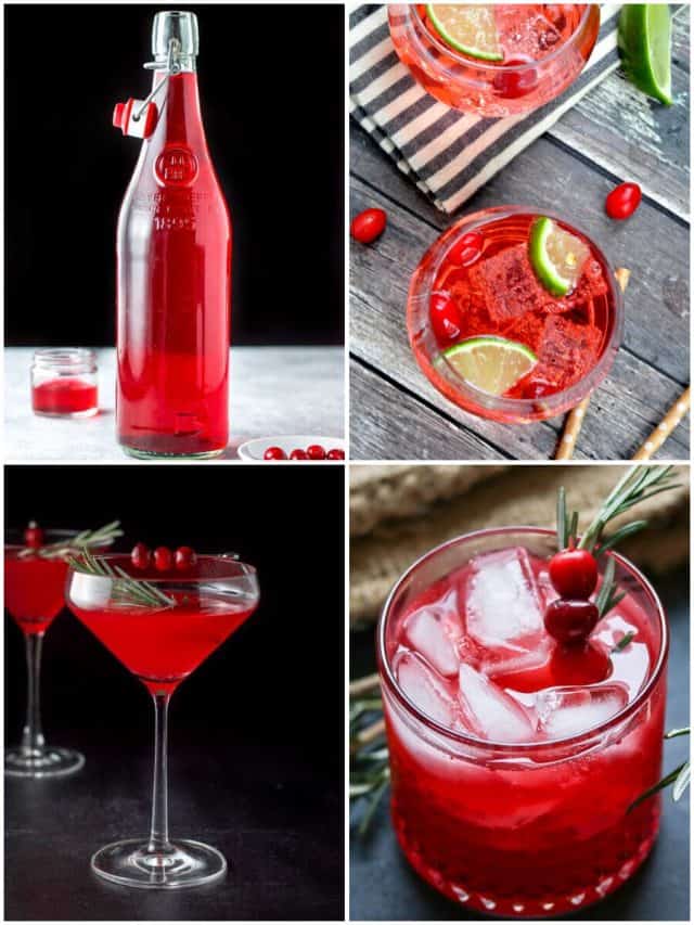 16 Cranberry Infused Vodka Cocktails To Shake Up Your Night!