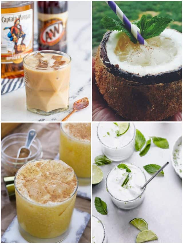 26 Creamy Rum Cocktails That Will Make You Go Bananas!