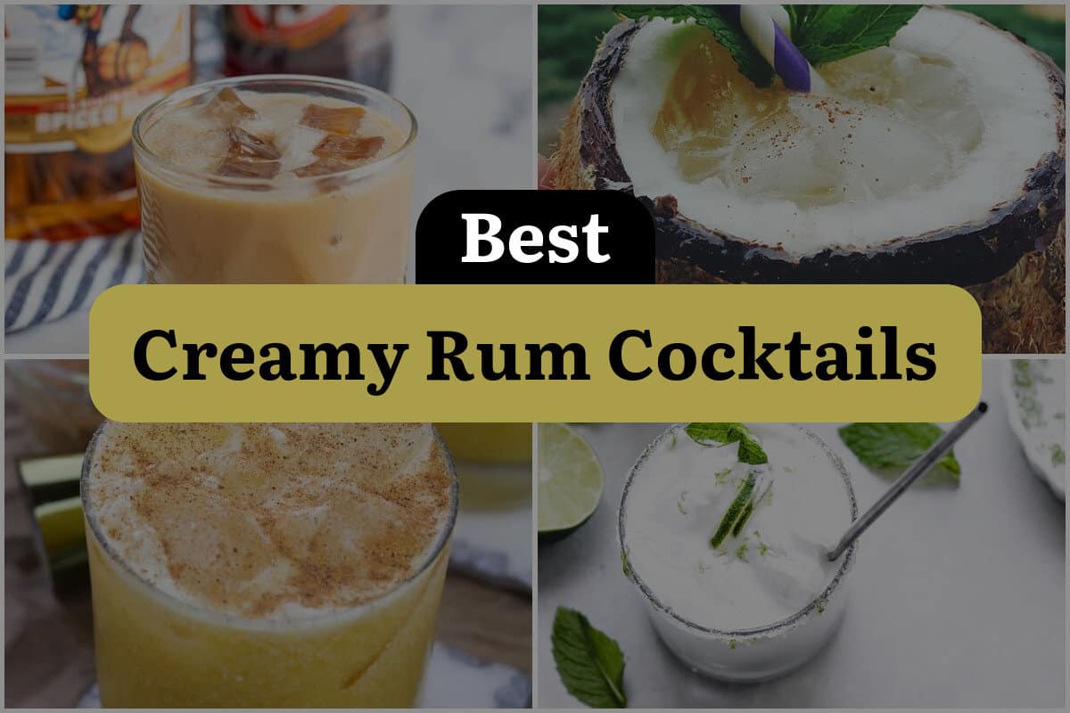 28 Best Creamy Rum Cocktails