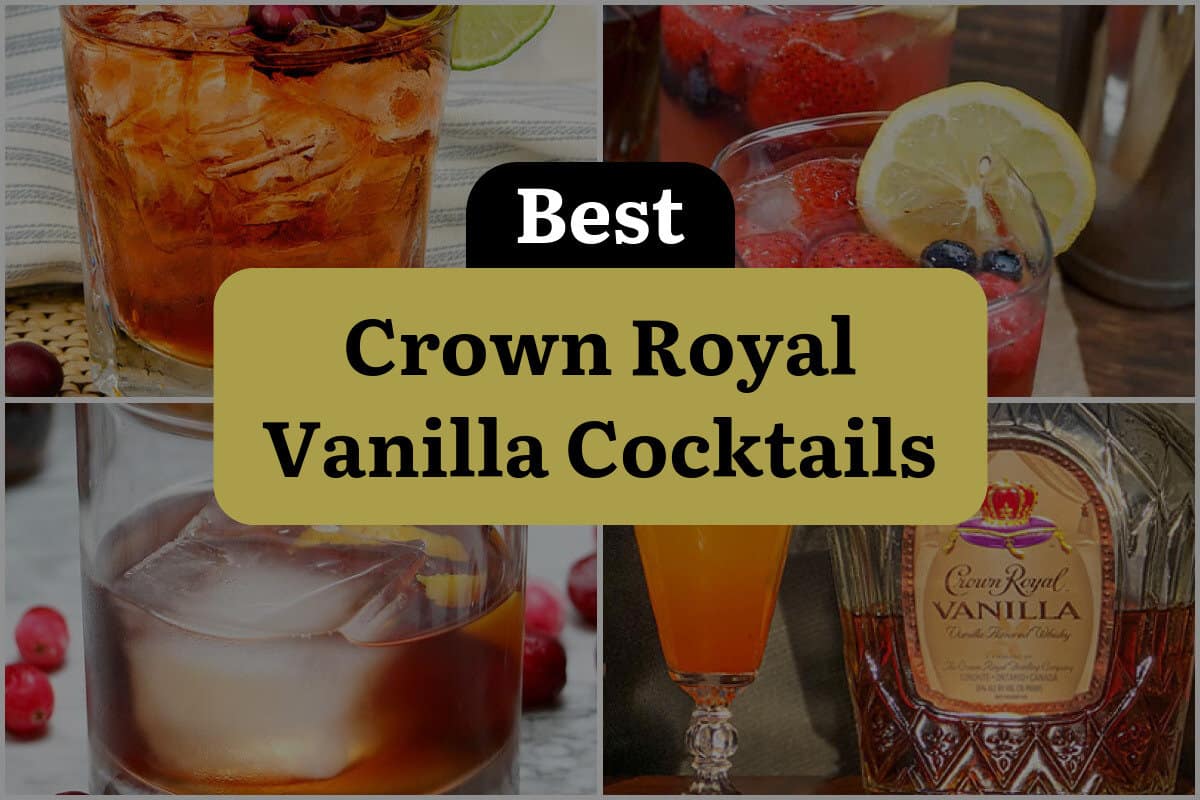 crown royal vanilla cocktails