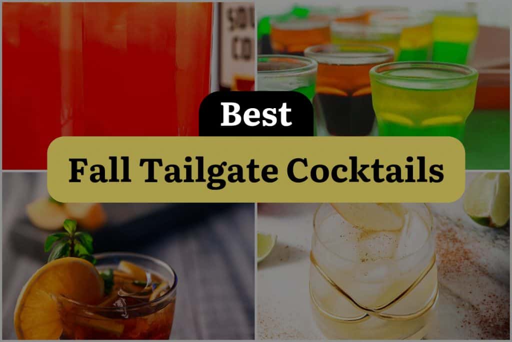 20 Fall Tailgate Cocktails to Get Your Game On! DineWithDrinks
