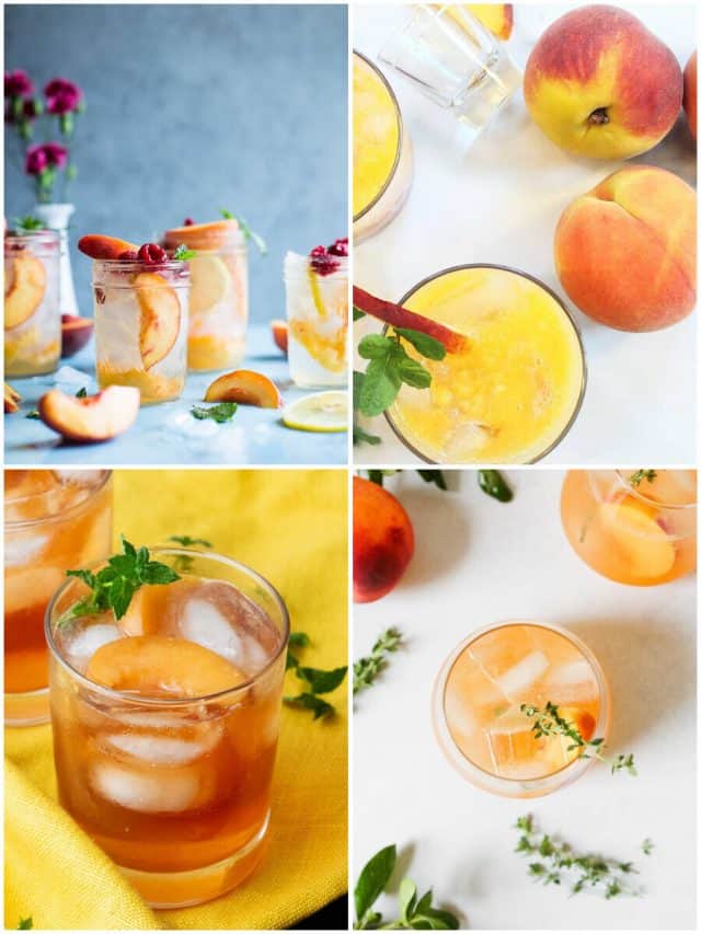 20 Fresh Peach Vodka Cocktails To Sip In The Sun