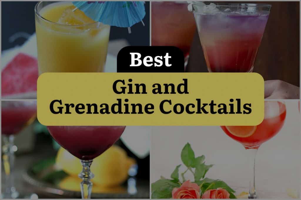 15 Gin And Grenadine Cocktails To Shake Up Your Summer! 