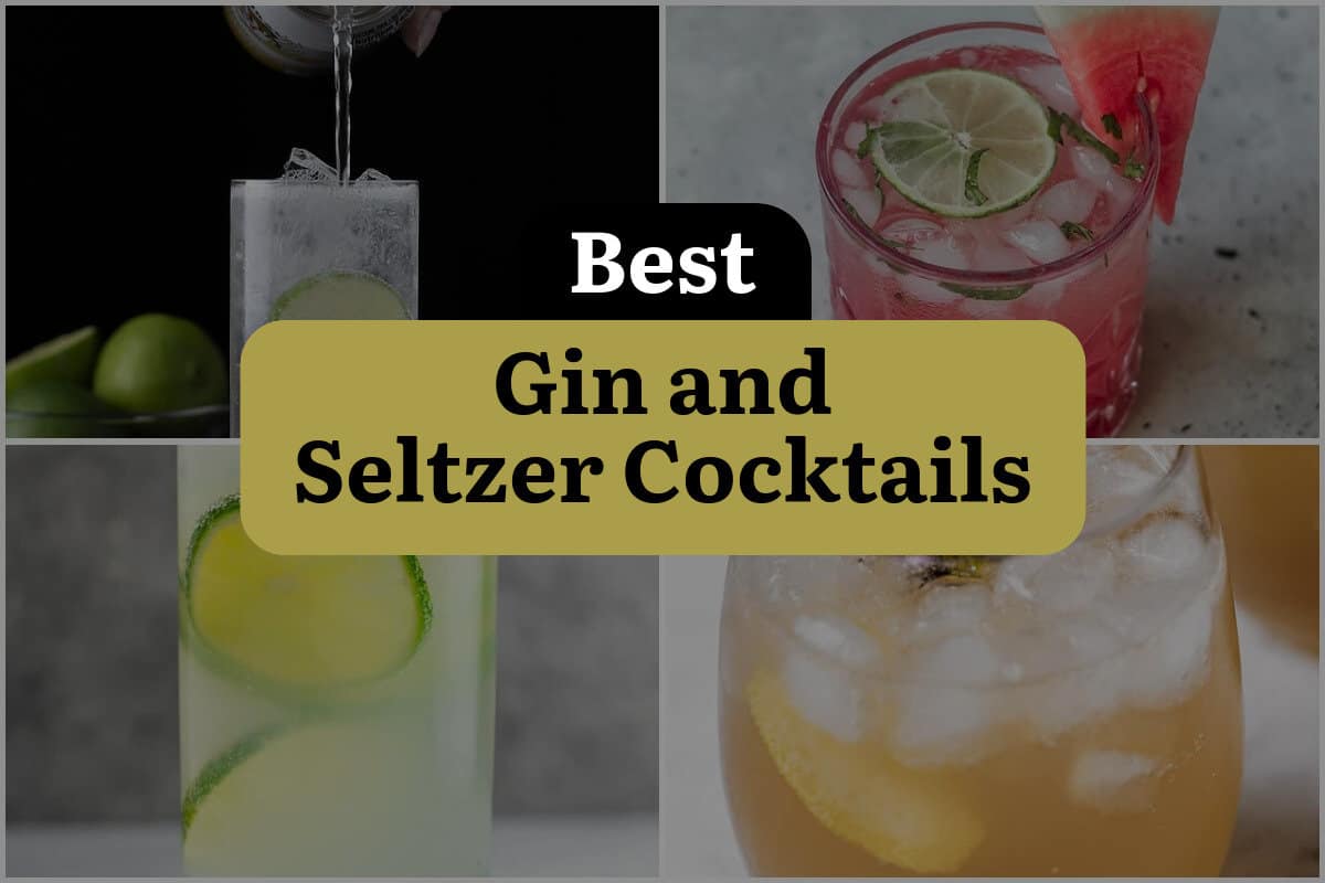 15 Best Gin And Seltzer Cocktails