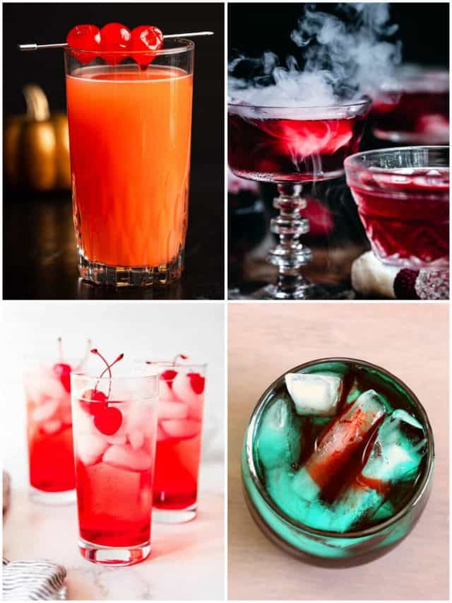 21 Grenadine Halloween Cocktails To Haunt Your Taste Buds!