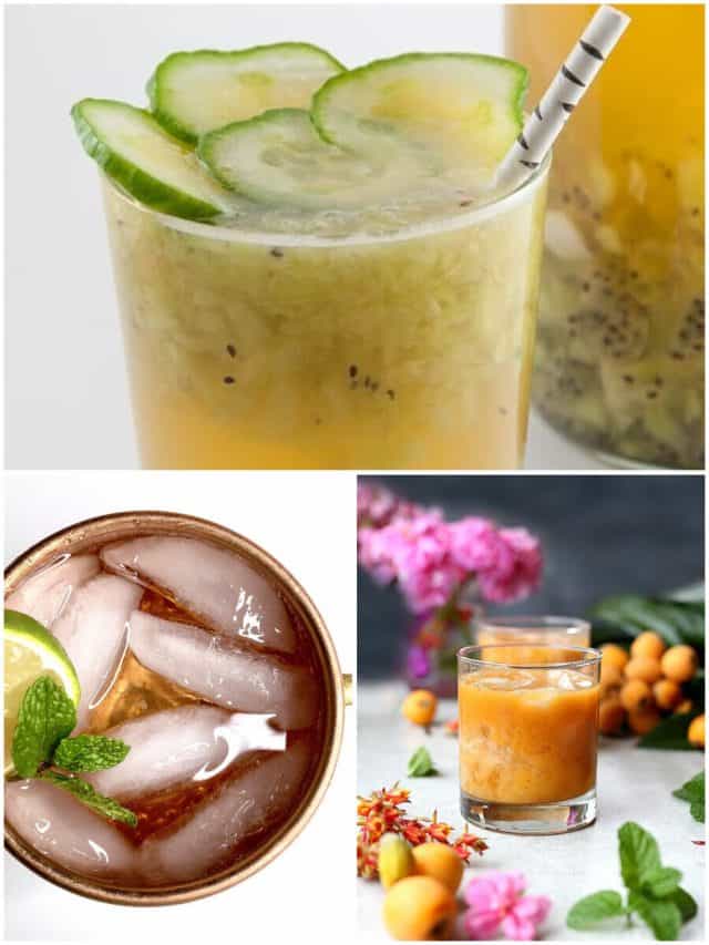 4 Healthiest Cocktails To Sip Your Way To A Healthier You!