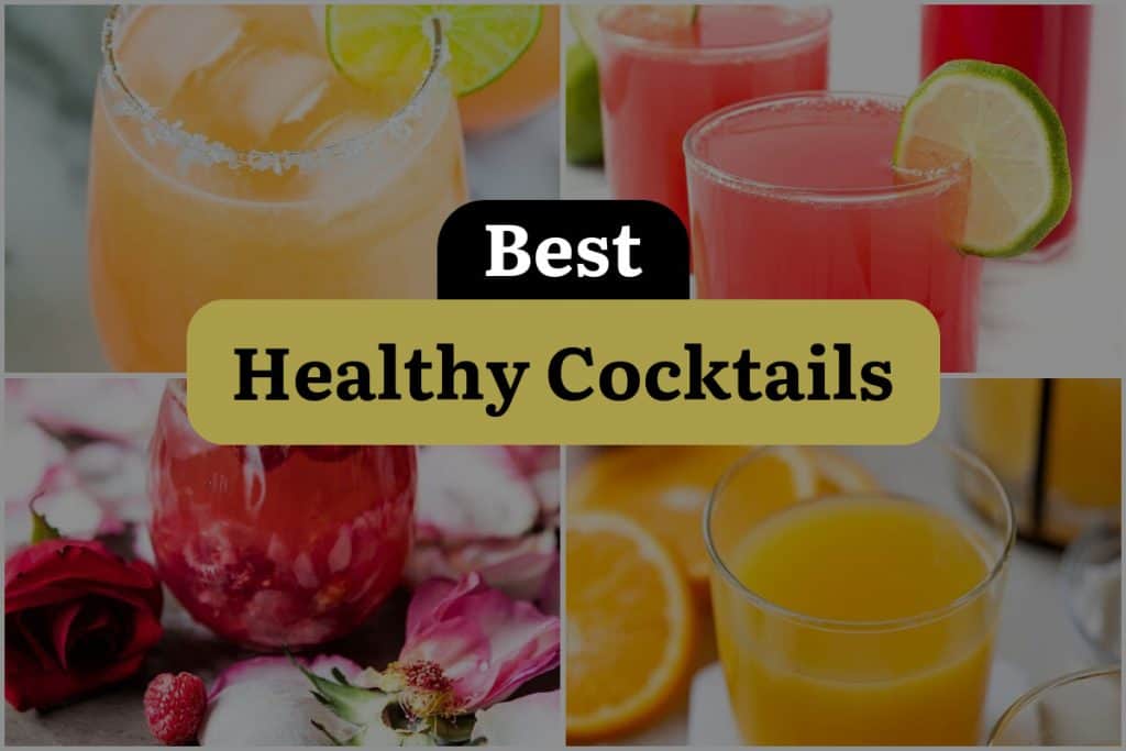 17 Healthy Cocktails That Won't Wreck Your Diet! DineWithDrinks