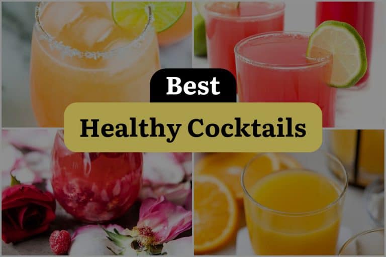 17 Healthy Cocktails That Won't Wreck Your Diet! | DineWithDrinks