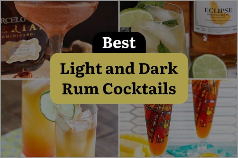 22 Light and Dark Rum Cocktails That Will Blow Your Mind! | DineWithDrinks