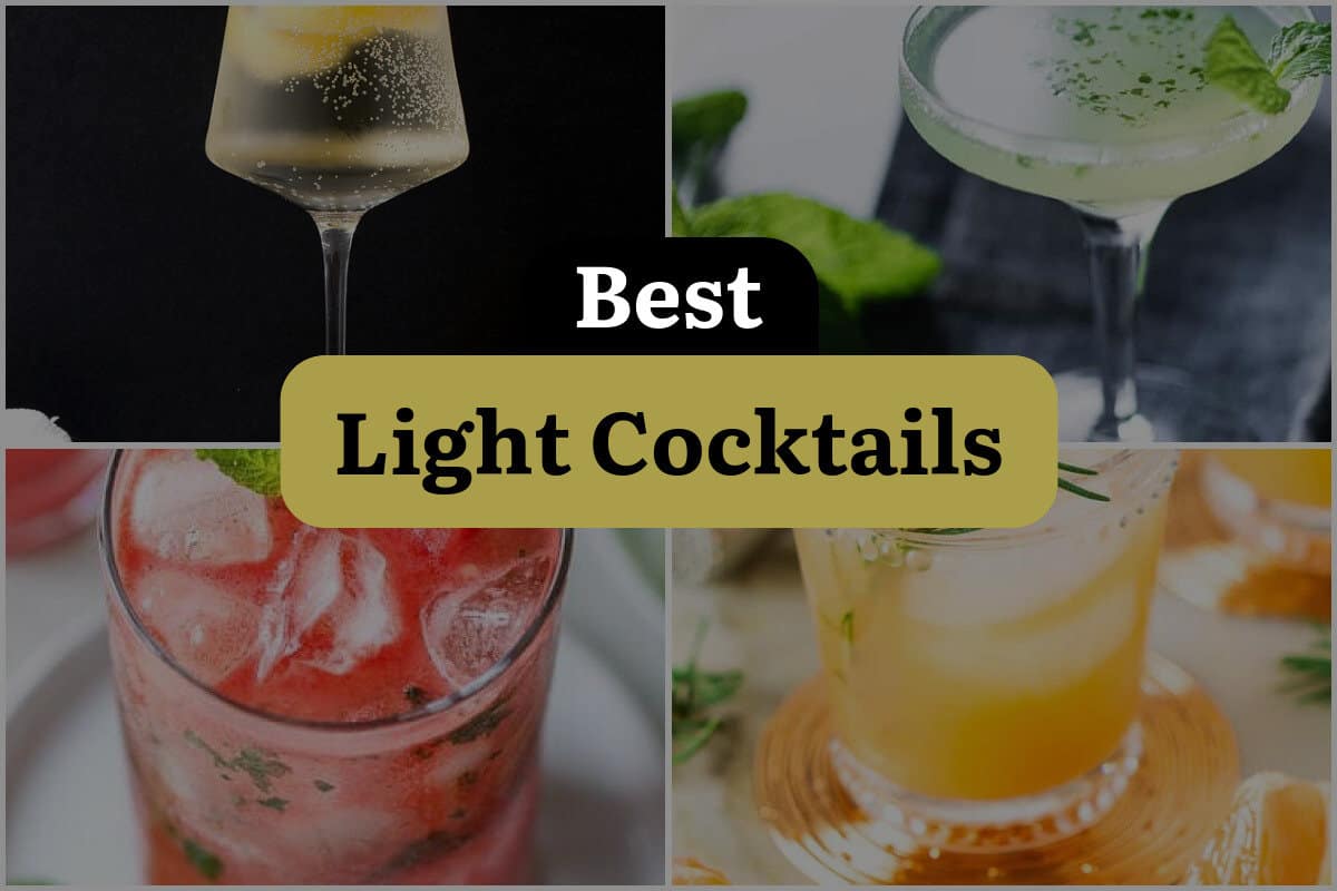 26 Best Light Cocktails