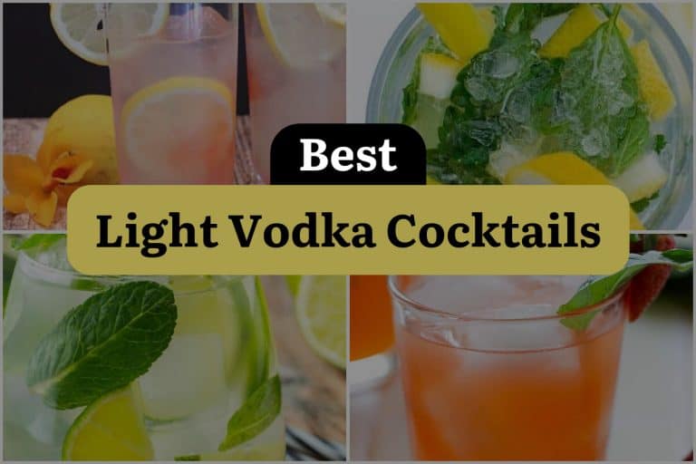 36 Light Vodka Cocktails That Won't Ruin Your Summer Body! | DineWithDrinks