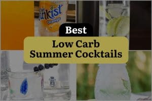 30 Best Low Carb Summer Cocktails