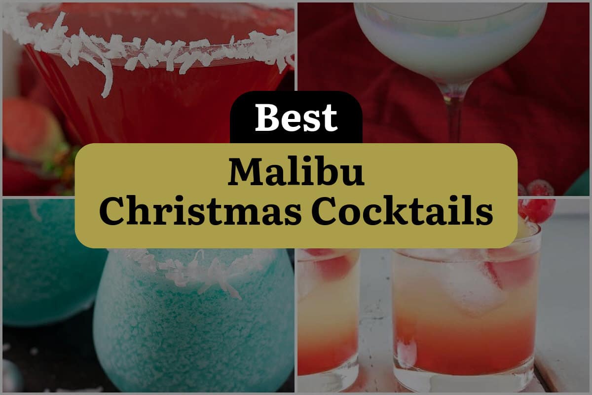 5 Best Malibu Christmas Cocktails