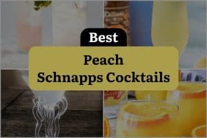 19 Best Peach Schnapps Cocktails