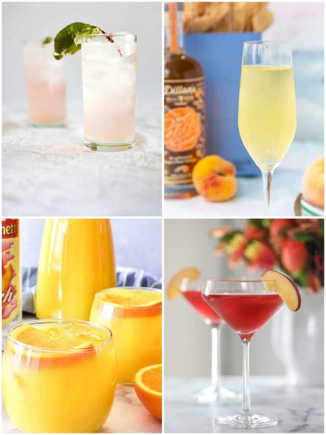 19 Peach Schnapps Cocktails You Need To Try This Summer!